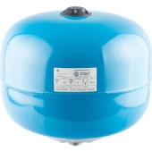 STW-0001-000024 STOUT Расширительный бак, гидроаккумулятор 24 л, вертикальный (цвет синий)
