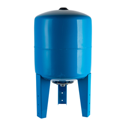 STW-0002-000050 STOUT Расширительный бак, гидроаккумулятор 50 л, вертикальный (цвет синий) фото