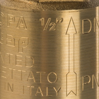SVC-0001-000015 STOUT 1/2" Клапан обратный пружинный муфтовый с металлическим седлом фото